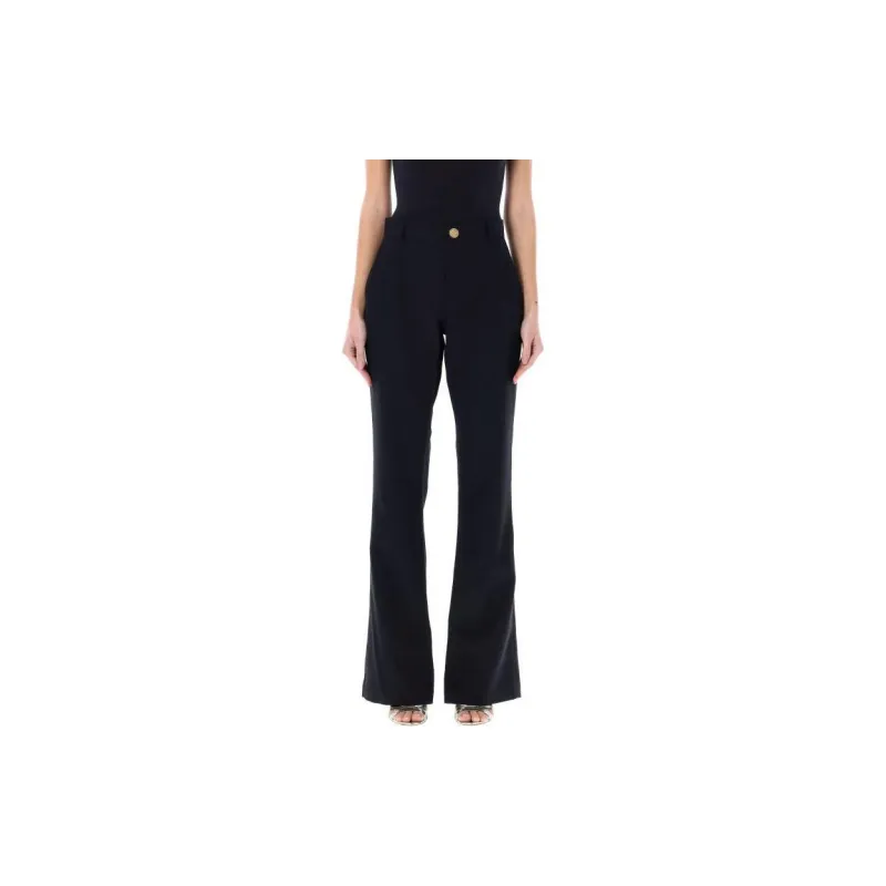 BALMAIN Low Waist Bootcut Pants-2