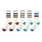 5 Pack (2 Red Foot Socks+2 Blue Foot Socks+2 Striped Socks)