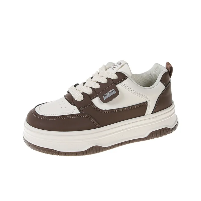 M.M Party Slip Resistant Waterproof Abrasion Resistant Low Top Skateboard Shoes Women's-4