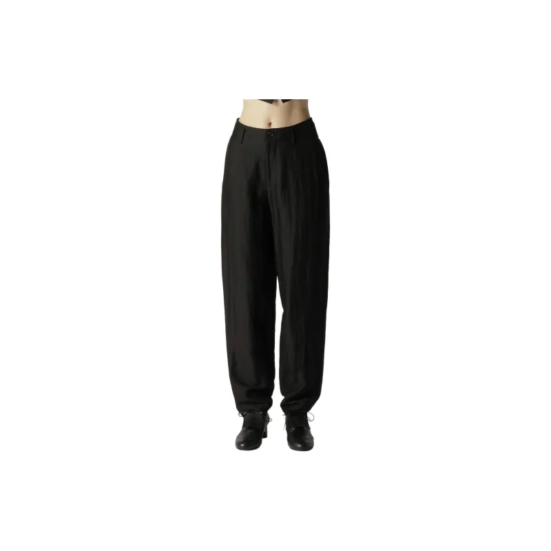 Yohji Yamamoto Low Rise Tapered Pants-3