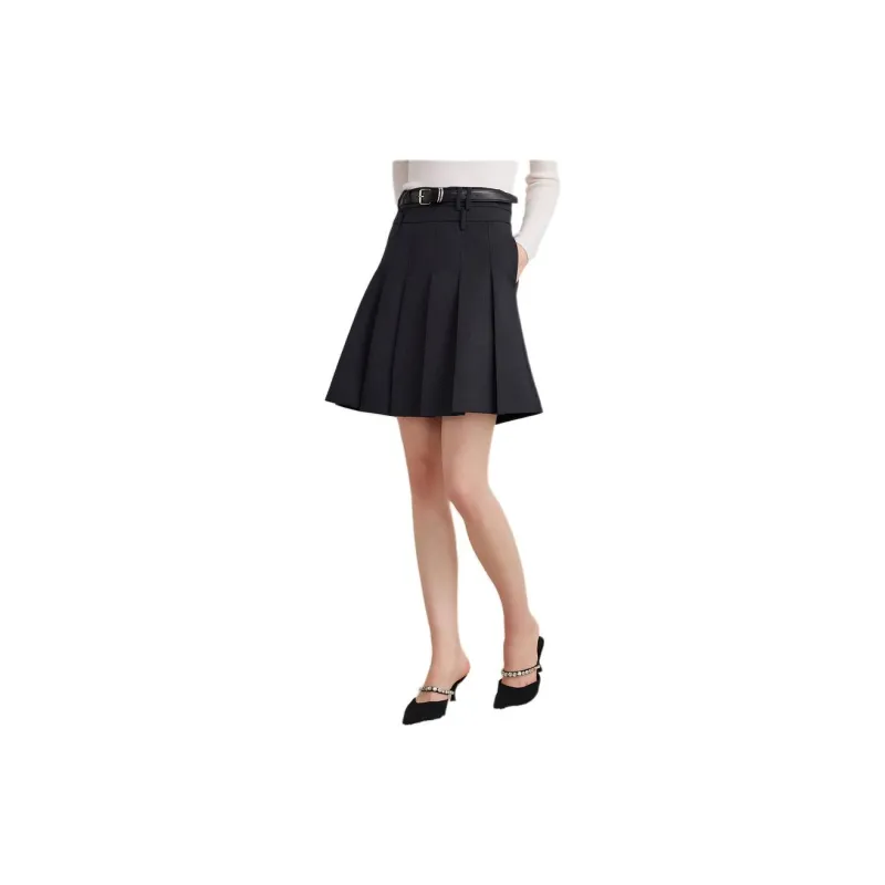 Goodland Casual Short Skirts Women's Dark Gray-2