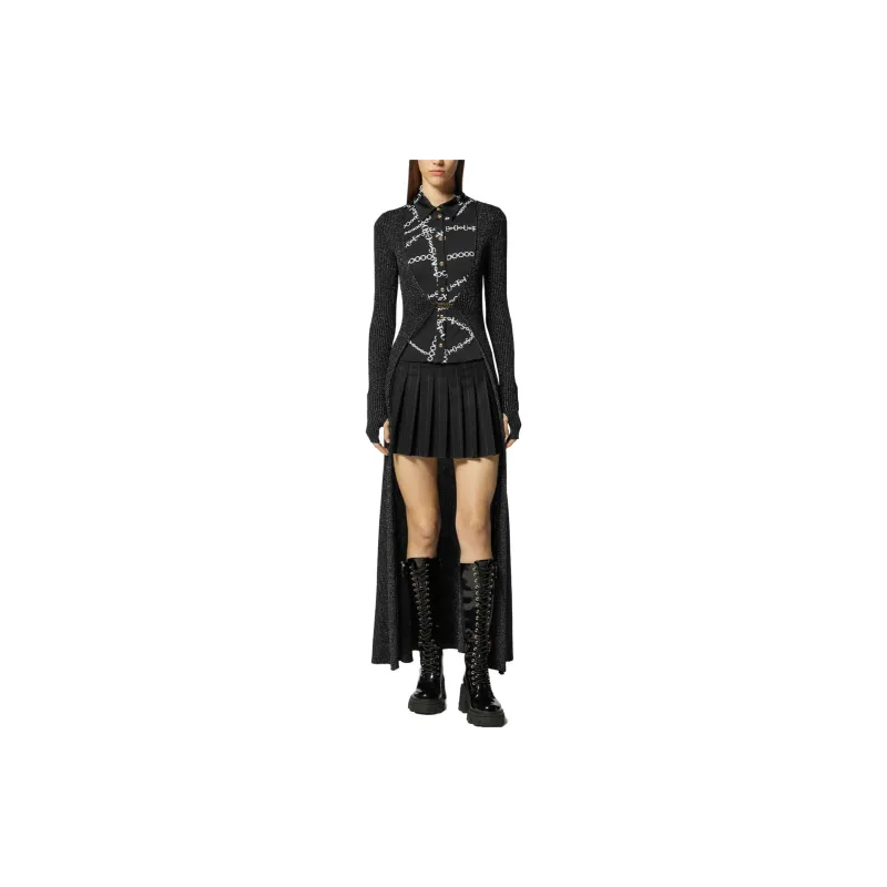 VERSACE Shirts Women's Black-1