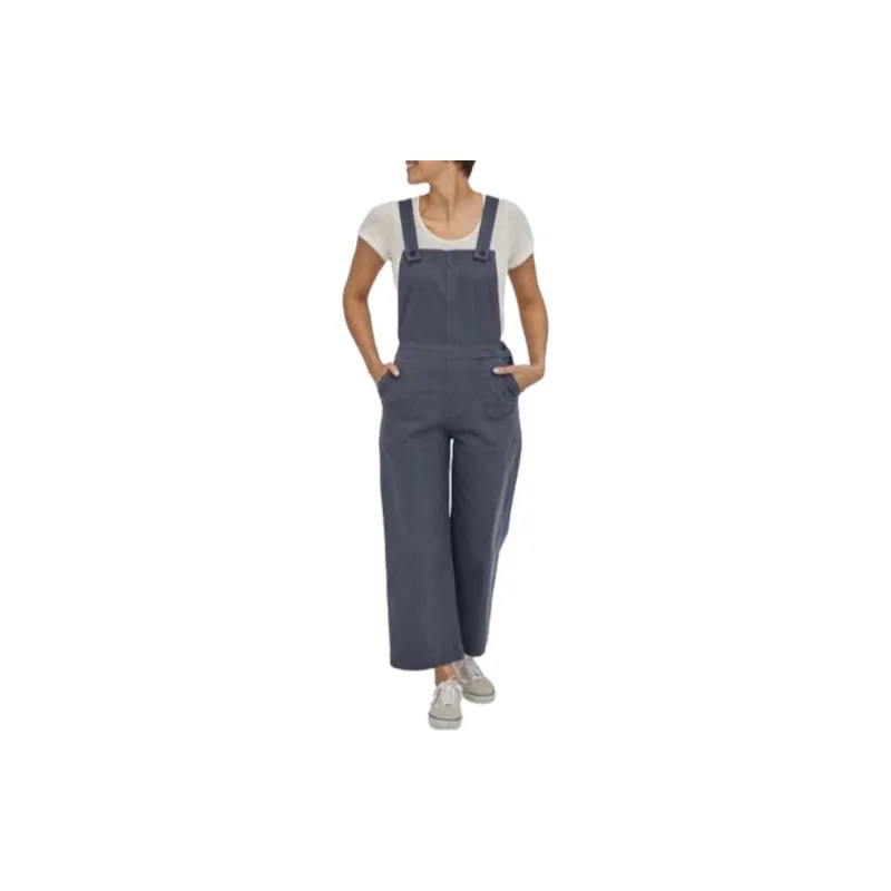 Patagonia Cropped Overalls Cargo Pants Women's Orange-2