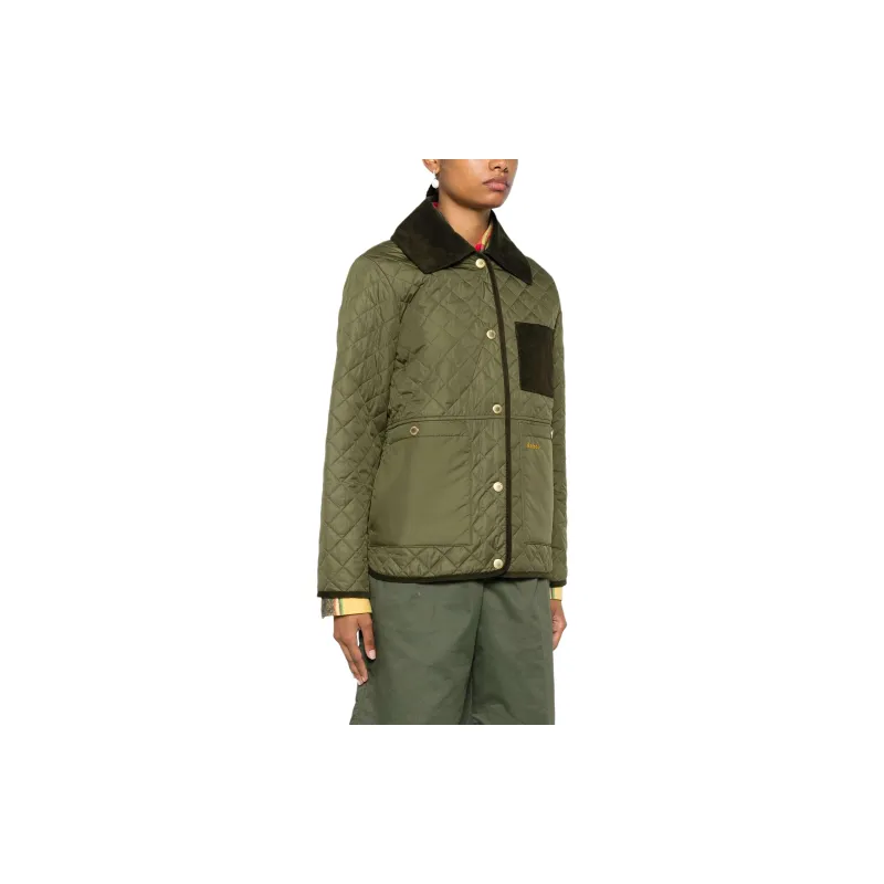 BARBOUR SS24 Jackets Coats Women's Olive Green-2