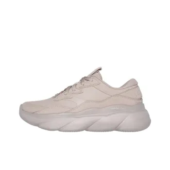 Skechers Vapor Foam Anti-Slip Wear-Resistant Low-Top Casual Shoes Women's Taupe