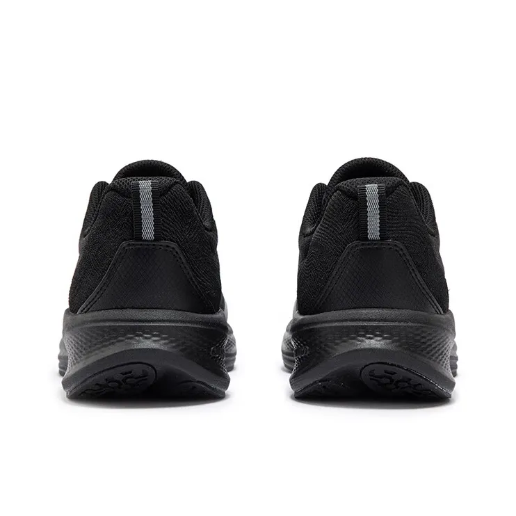 361° Flying Wing Cushioning Wear Resistant Low Top Casual Running Shoes Women's Obsidian Black-3