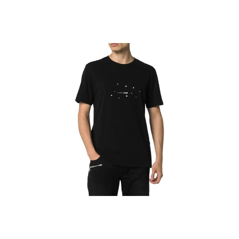 SAINT LAURENT T Shirt Men's Black-2