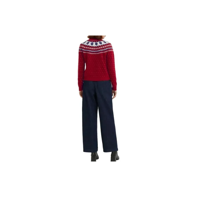 UNIQLO X IDLF Co-branded Series Sweaters Women's Coral Red-1
