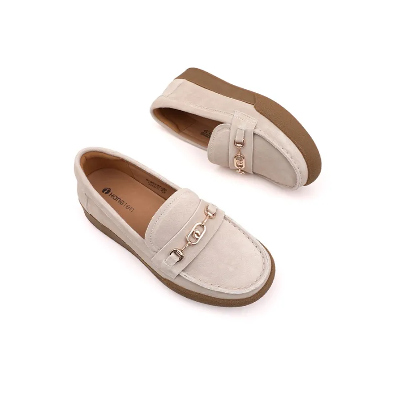 HANG TEN Loafers Women's Yellow Brown/Sand-9