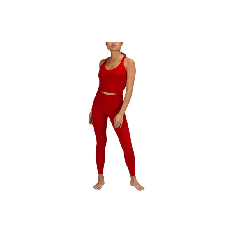 Lululemon InStill Yoga Pants Women's Red-3