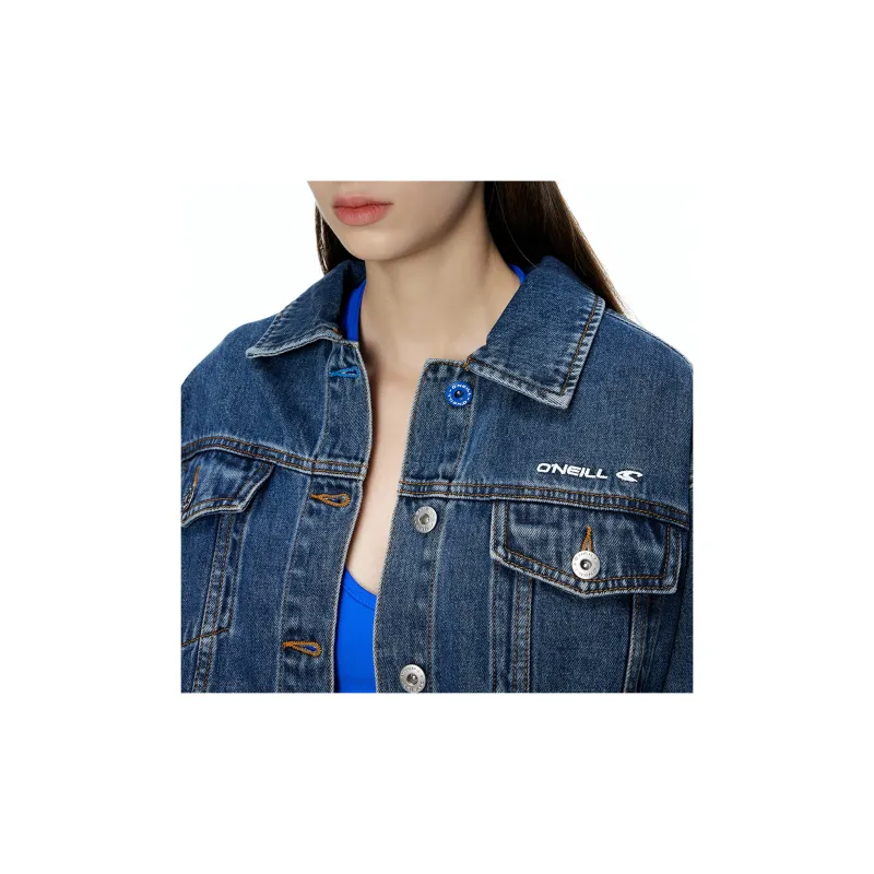 O'Neill Cropped Coats Women's Dark Blue-2