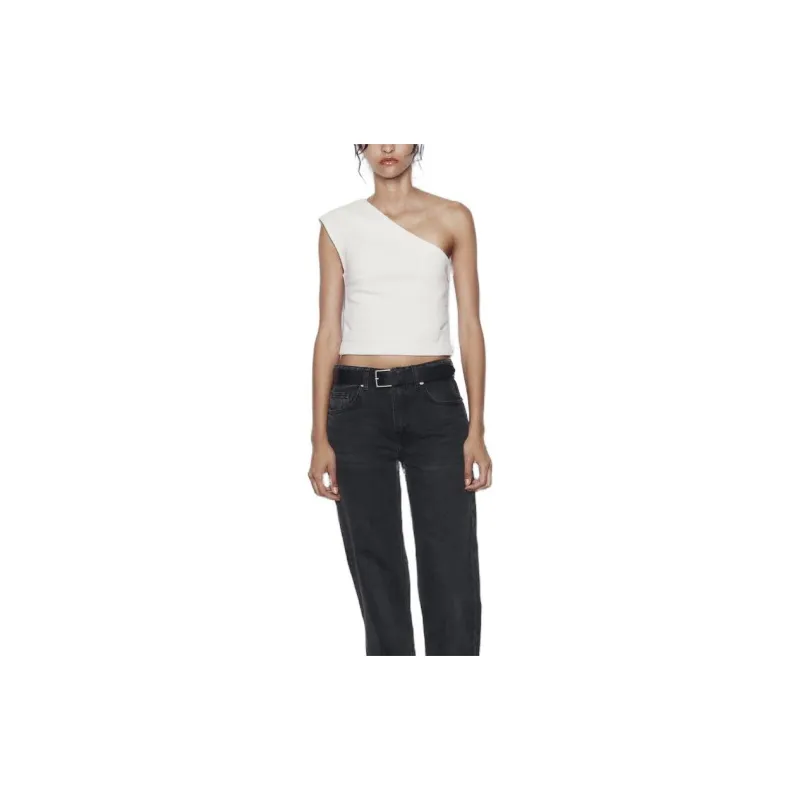 ZARA T-Shirts Women's White-1
