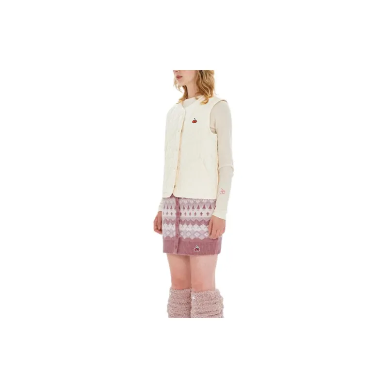 Kirsh FW23 Casual Short Skirts Women's Pink-2