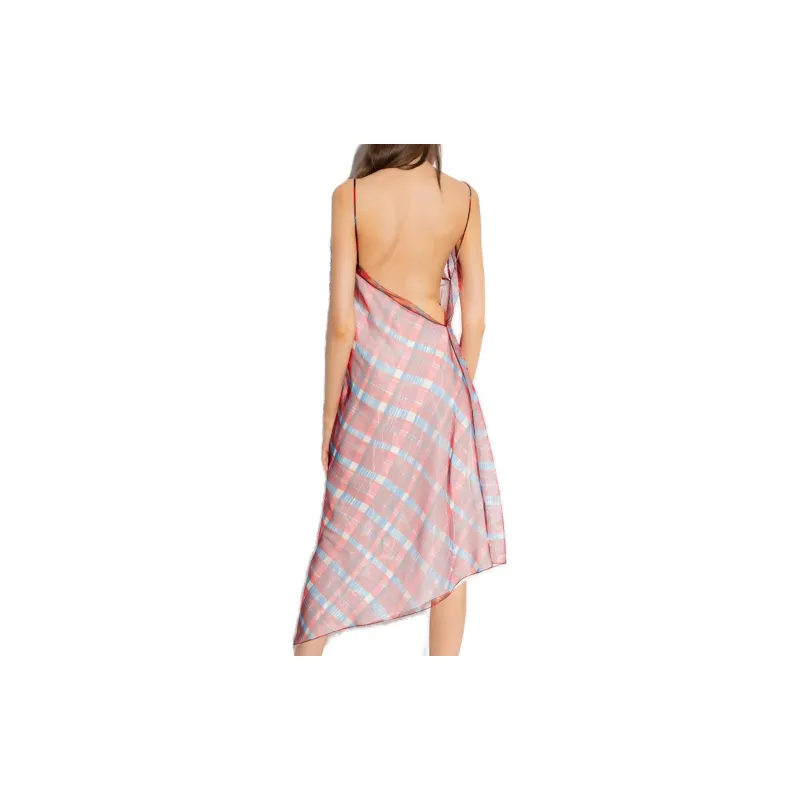 FERRAGAMO Slip Dress Women's Red-3