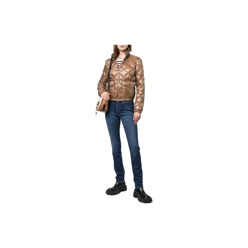 Moncler Down Jackets Women's Gold-1