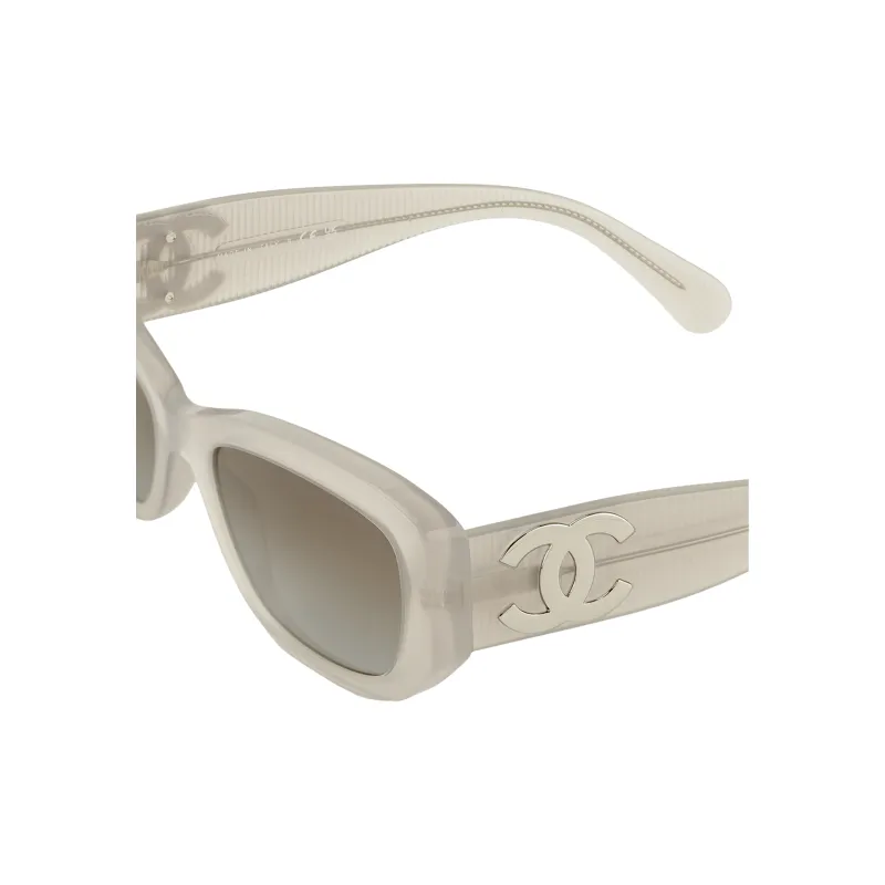 CHANEL Rectangular Sunglasses Unisex-4