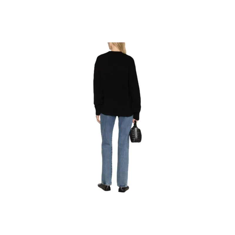 TOTEME V Neck Knit Sweater-2