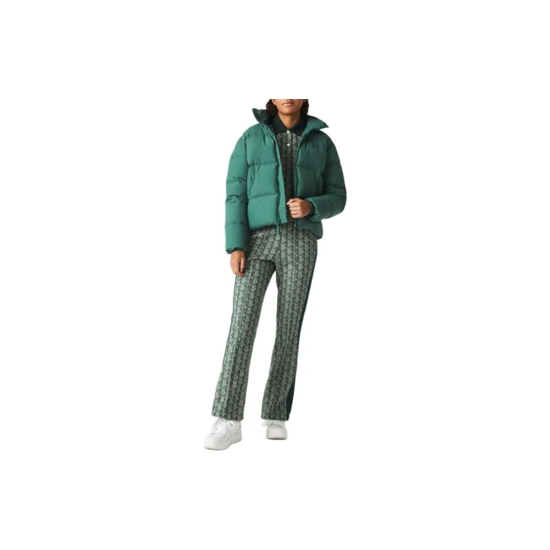 LACOSTE Jackets Coats Women's Green-2