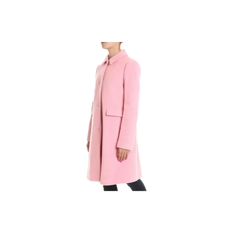 EMPORIO ARMANI Coats Women's Pink-2