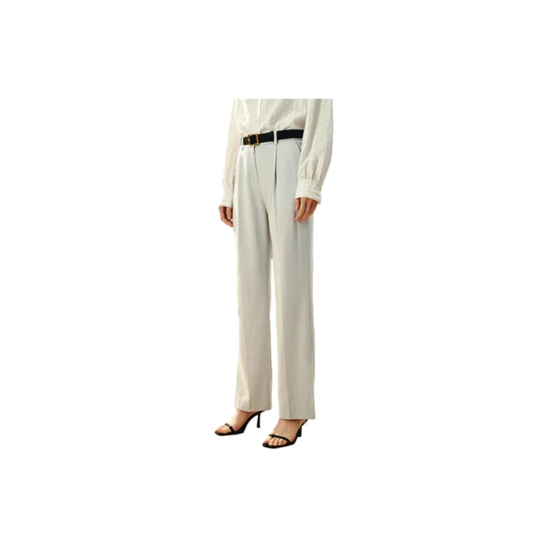 INSUN Suit Trouser Women's Light Gray-4