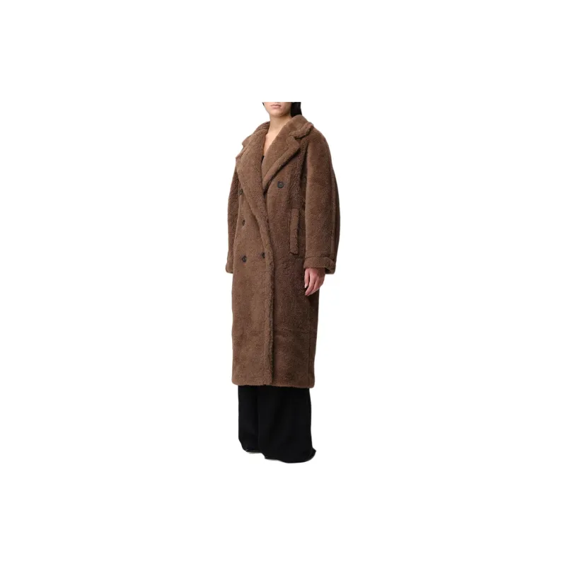 MaxMara Double Breasted Long Sleeved Coat-4