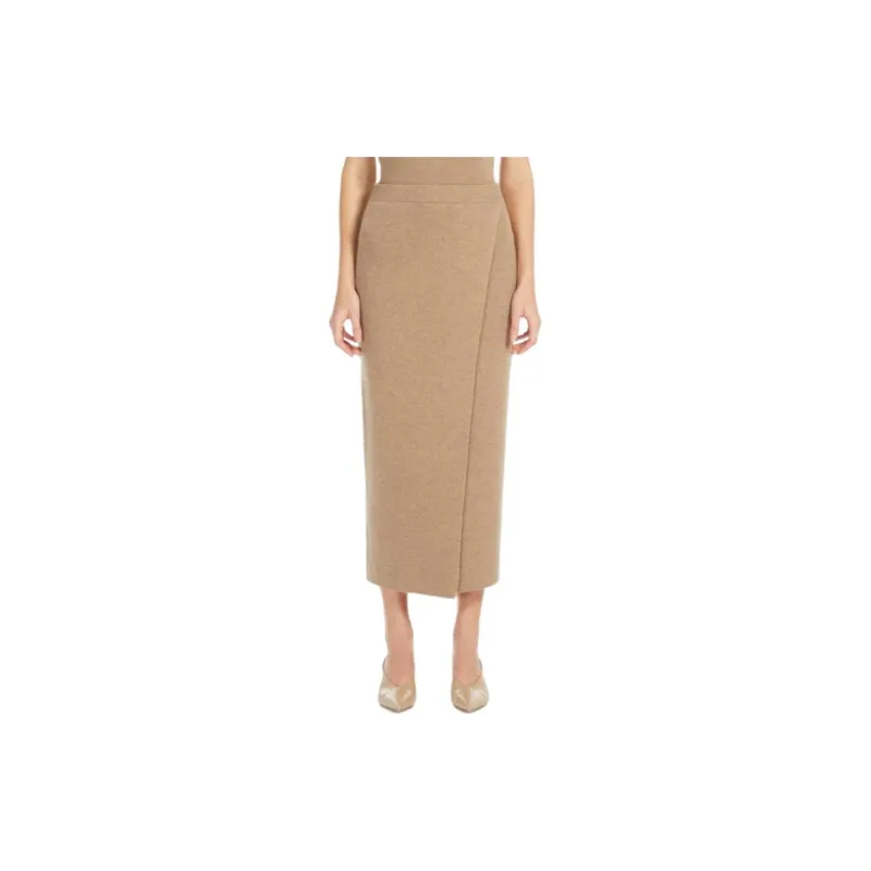 MaxMara High Waist Knitted Skirt-3