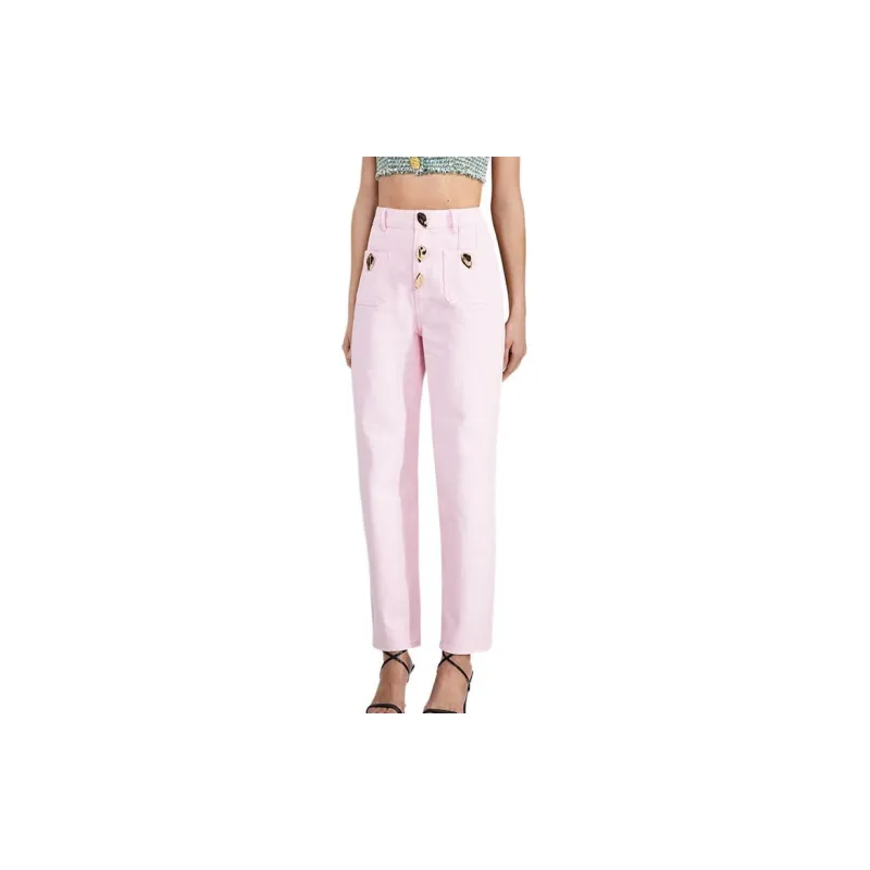 Self portrait Jeans Women's Pink-2