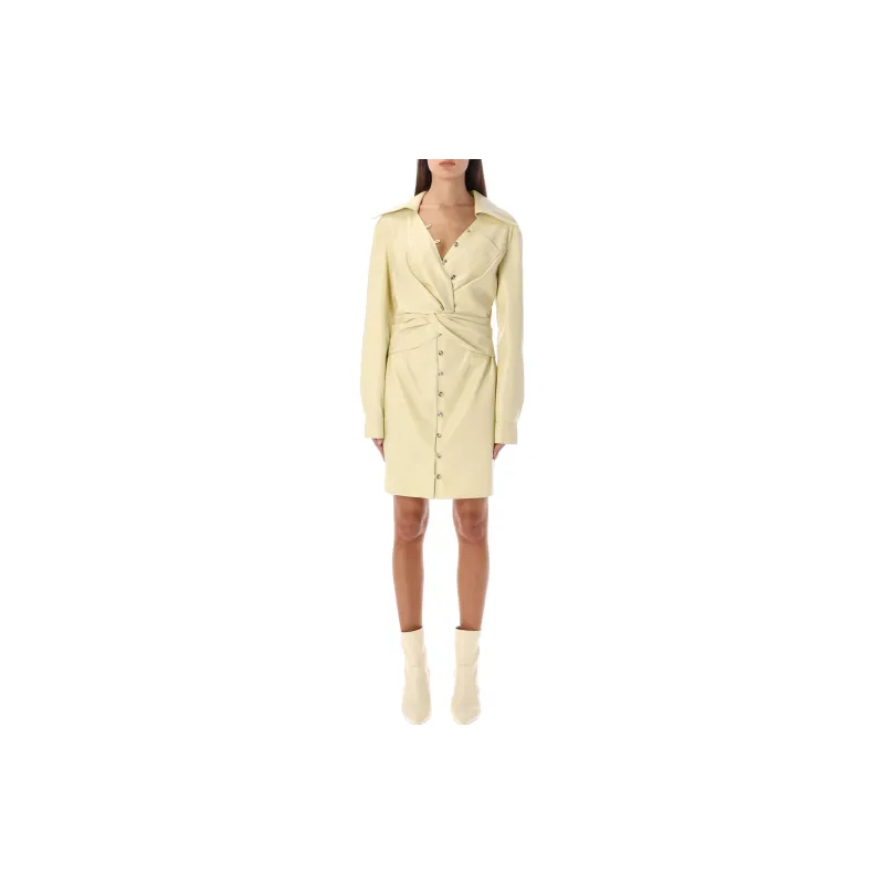 NANUSHKA Long-Sleeved Dresses Women's Yellow-1