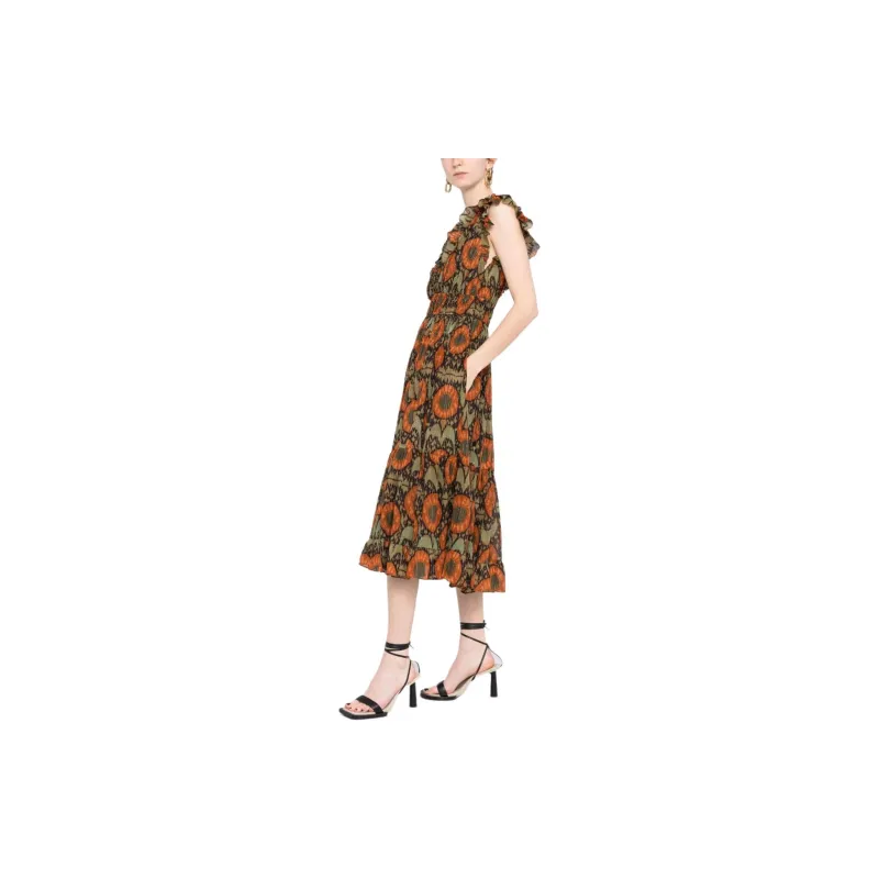 Ulla Johnson Naiya Abstract print Dress-3