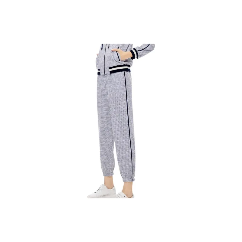 XII BASKET Casual Pants Women's Light Blue-3