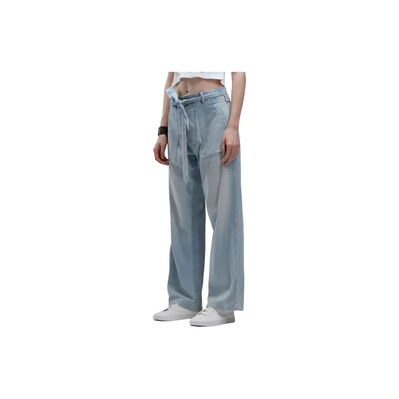R13 SS24 Jeans Women's Lennon Blue-4