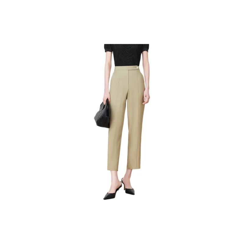 JZ. ANNAKRO Casual Pants Women's Green Gray-1