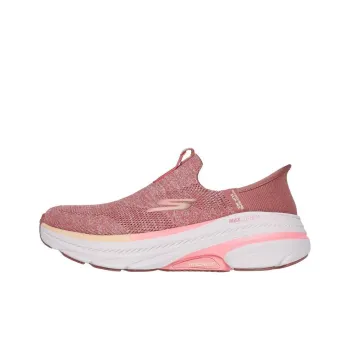 Skechers Max Cushioning Slip Resistant Low Top Casual Shoes Women's Rose Pink