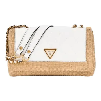 GUESS Polypropylene Shoulder Bag Regular Women's White