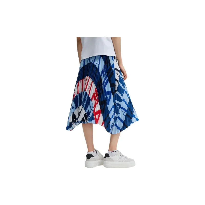 FILA Casual Long Skirts Women's Blue-2