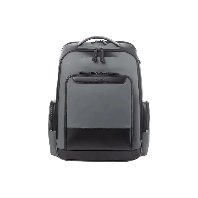 SAMSONITE Fabric With Synthetic Leather Backpack Large Size Men's Jasper-0