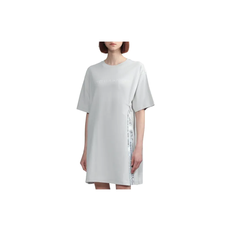 MUSIUM DIV Logo print T shirt Dress-6