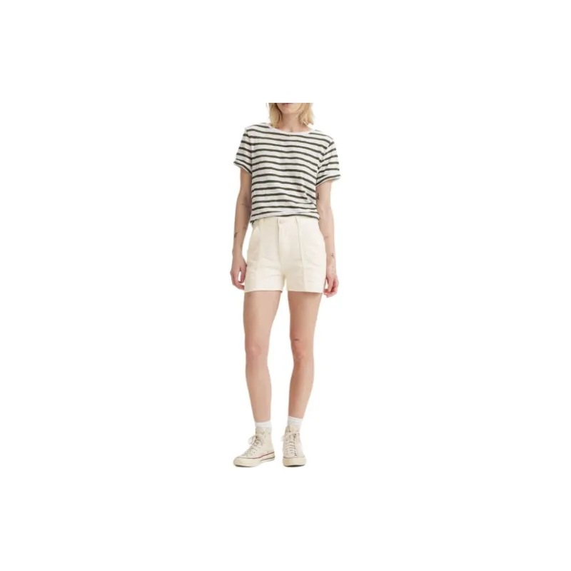 Levi’s Denim Shorts Women's White-2