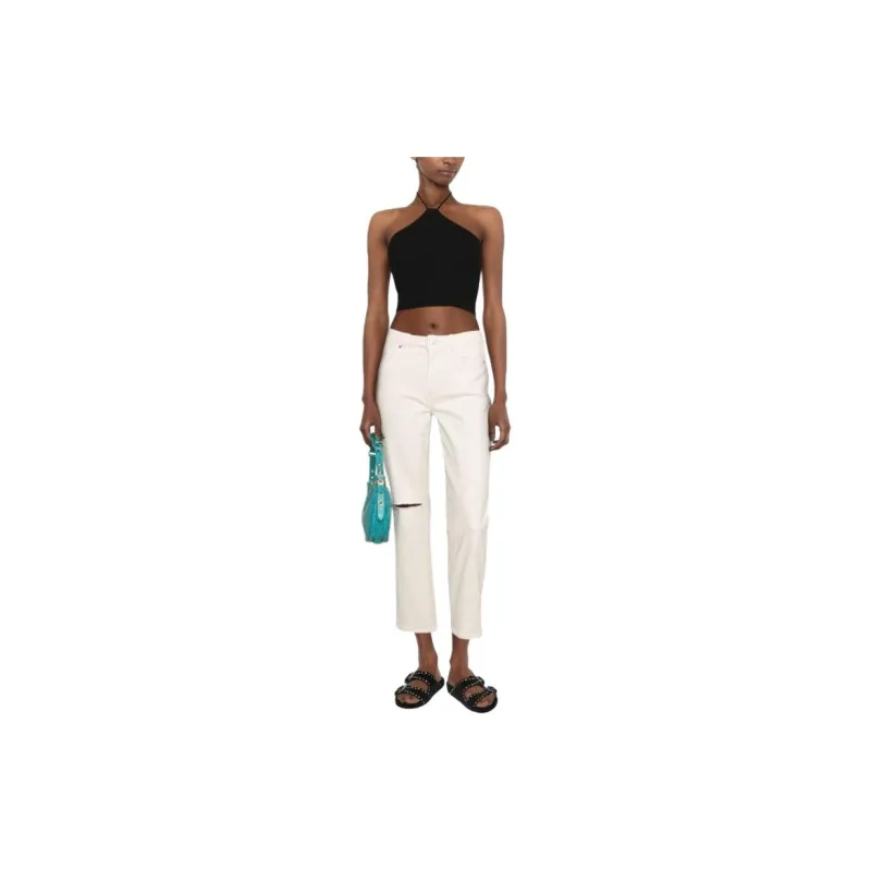 PAIGE Casual Pants Women's White-1