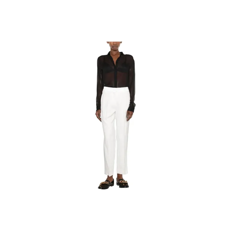 ERMANNO SCERVINO High waisted Tapered Trousers-1