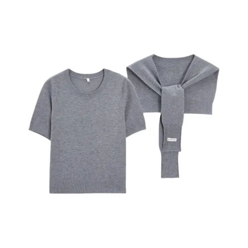 Love to serve Casual Suits Women's Gray