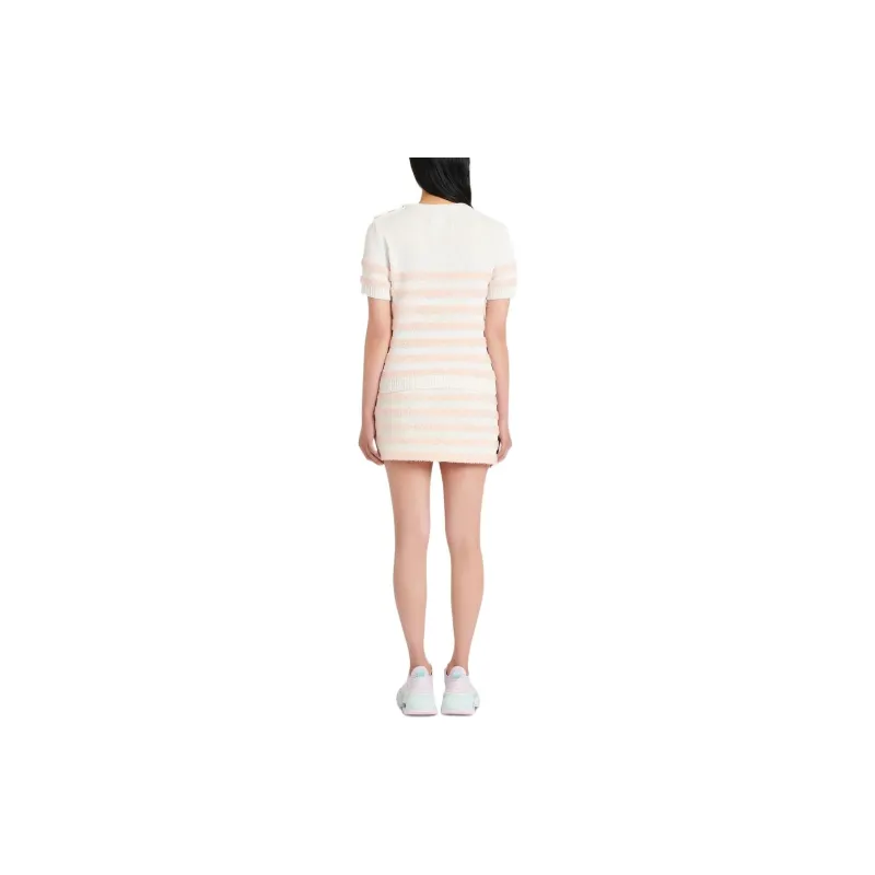 BALMAIN T Shirts Women's White-2