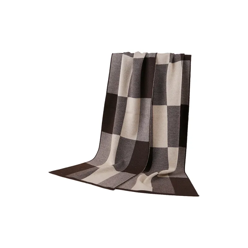 ASTAR HADES Wool Blend Knit Scarves Men's-4