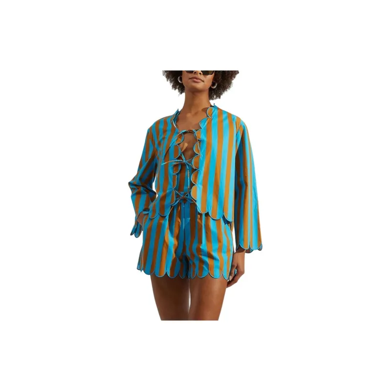 La DOUBLEJ. Vertical stripe Jacket-2