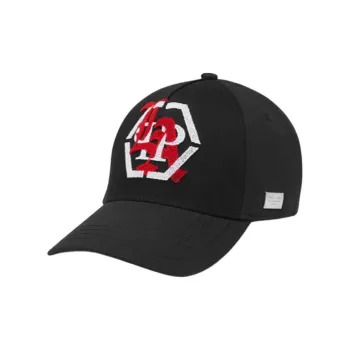 PHILIPP PLEIN Logo-appliqué Baseball Cap