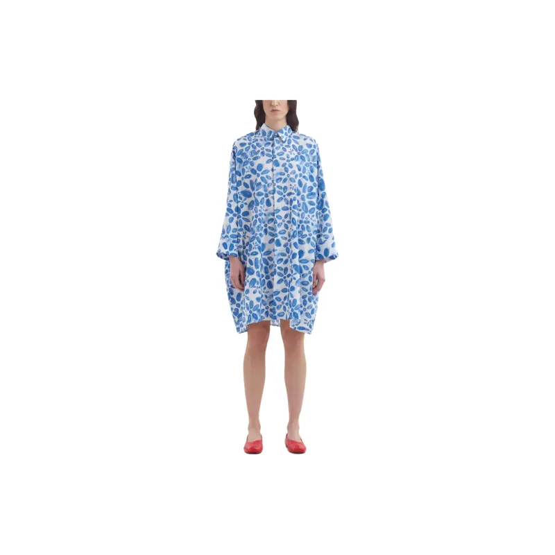 MARNI Floral print Shirt Dress-1