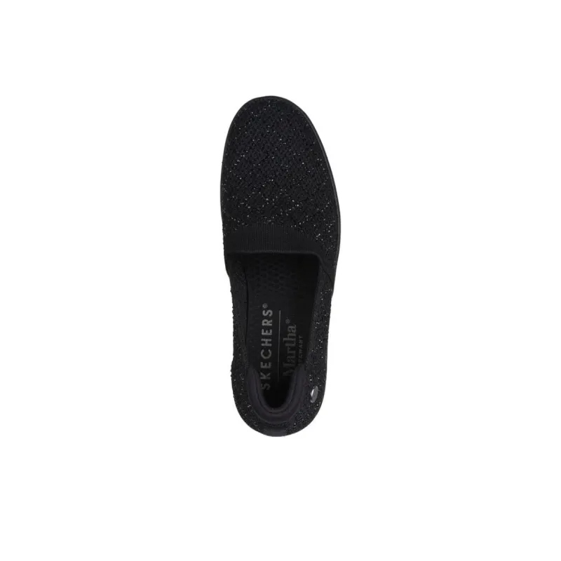 Skechers Pier Lite Anti-Slip Wear-Resistant Low-Top Casual Shoes Women's Black-3