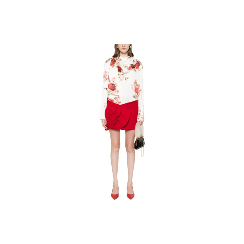 Magda Butrym Floral Printed Blouse-1