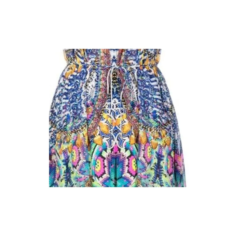 Camilla Strapless Overlay Jumpsuit-5