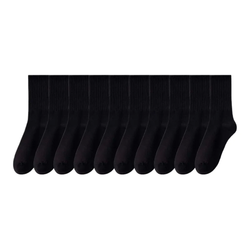 Lan Miao Mid Calf Socks Women's 10 Pack-6